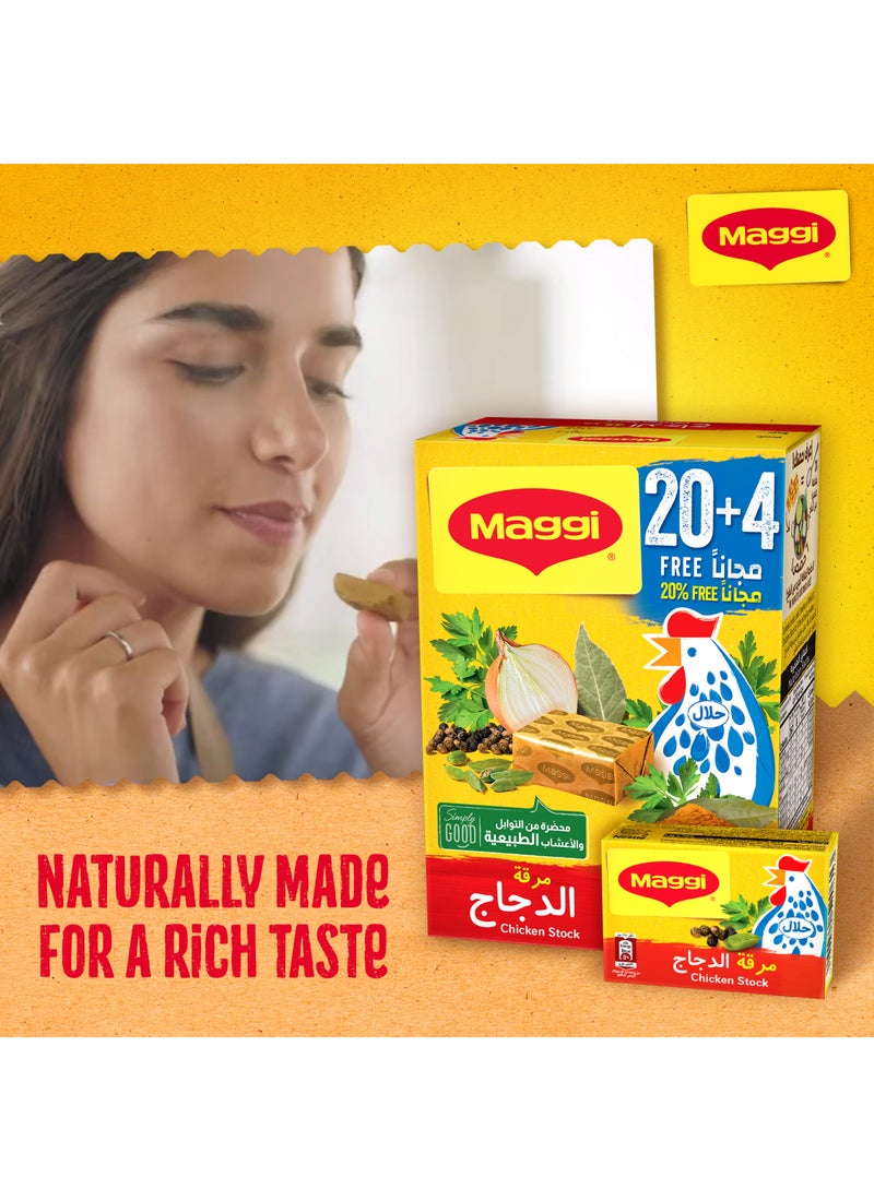 Maggi Chicken Stock 20+4 Cubes - Image 5